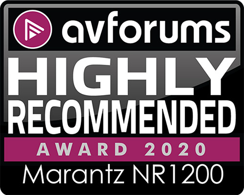 Marantz NR1200 amplifier avforums award