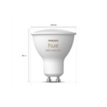 philips hue gu10 white & color dual pack