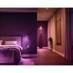 philips hue gu10 white & color smart pack fitted in ceiling