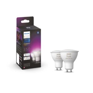 Philips Hue White and Colour Ambiance GU10 dual package