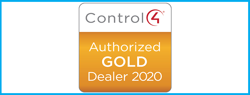 Control4 Authorized GOLD Dealer 2020
