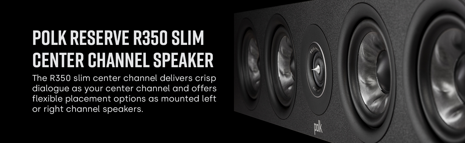 polk reserve r350 center speaker