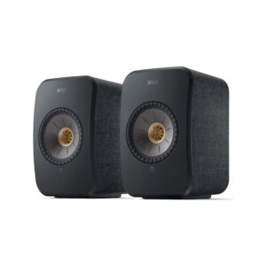 KEF LSX2 Wireless HiFi Speakers front view pair