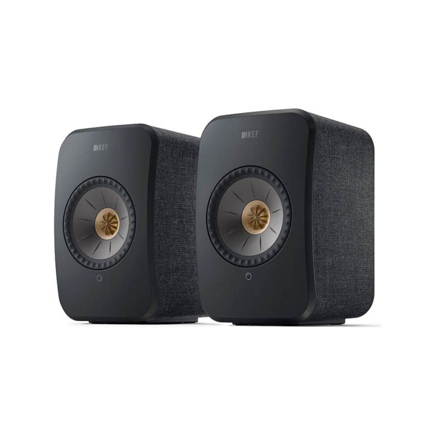 KEF LSX2 Wireless HiFi Speakers front view pair