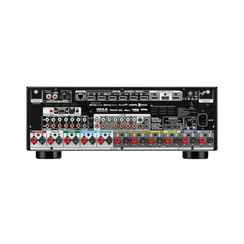 Denon avc-x3800h connections view