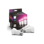 Philips hue e27 3 pack white & color ambiance 2