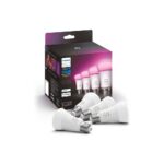 Philips-hue-e27-4-pack-white-color-ambiance fours pack
