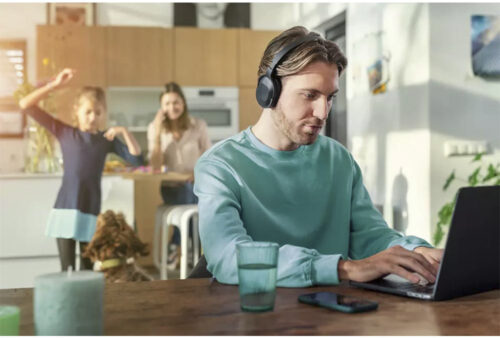 Philips tah6506 headphones active noise cancelling during work