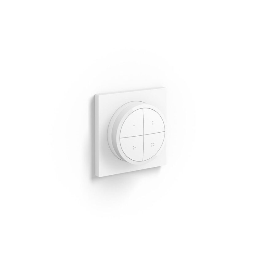 Philips hue tap dial switch white on wall